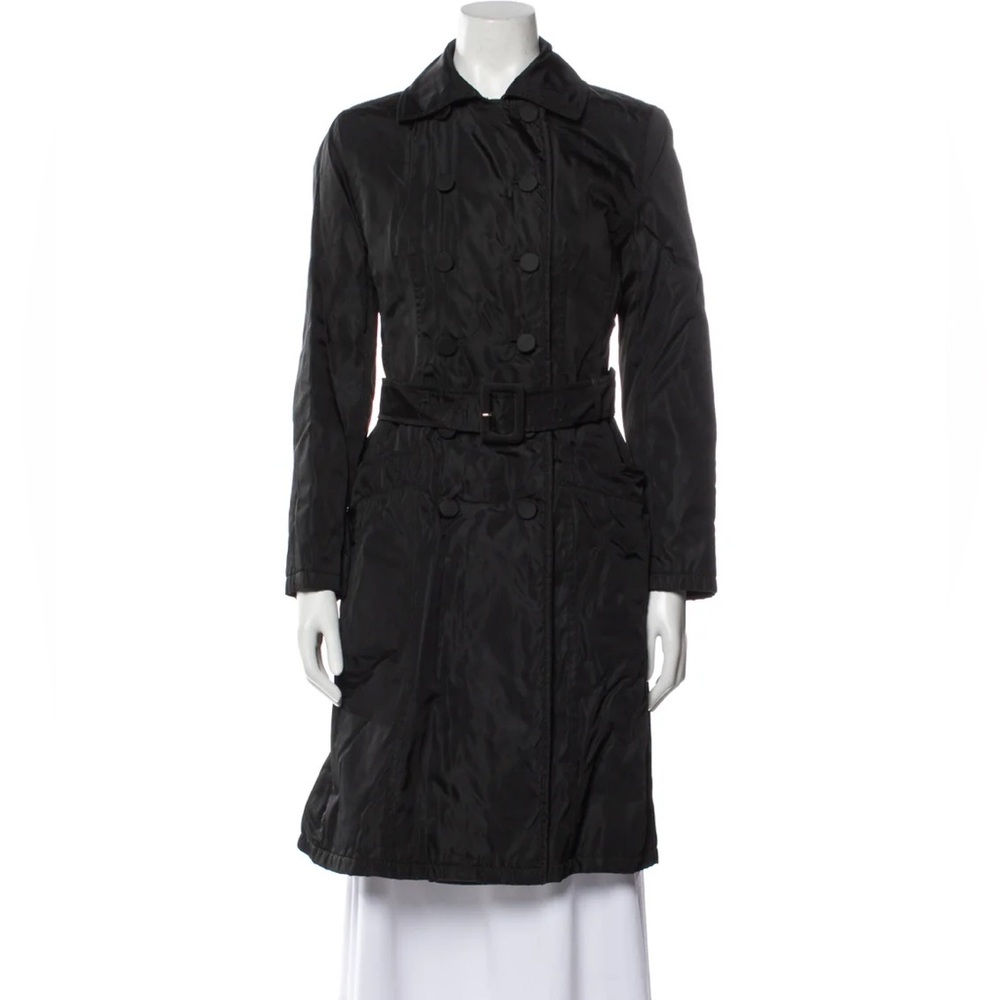Vintage 1990s Prada nylon coat jacket XS